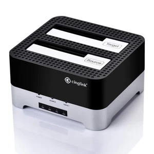 Clone Dock HDD duplicator Disk Drive Hard Reader SATA Hard Drive Docking Stat... - Picture 1 of 7