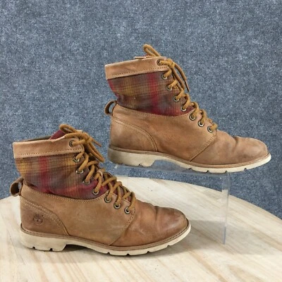Timberland X Pendleton ботинки женщин 7 Bramhall F/L 6 дюймов ботинок A11LA коричневый - Изображение 1 из 4