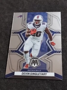 Tarjeta de fútbol americano 2022 Panini Mosaic Devin Singletary Buffalo Bills #24 - Imagen 1 de 2