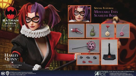 Star Ace Toys Ninja Batman - Harley Quinn 1/6 Scale Action Figure Cover