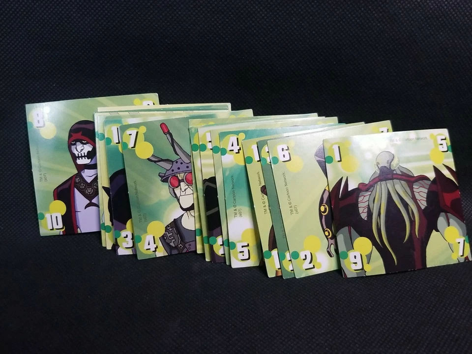 Ben 10 Aliens vs Villains Board Game Cartoon Network Part 18 Villain Cards ** - Image 1 of 3