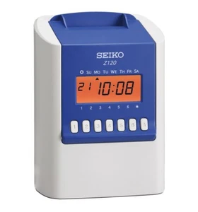 Timbra cartellini dipendenti SEIKO Z120, rilevatore presenze - Foto 1 di 1