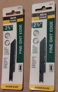 Lame per seghetto alternativo a grana fine 2 pezzi Master Mechanic 2-7/8" 280529 nuove -Tool37 - Foto 1 di 5