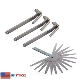 4X Motorcycle Valve Adjustment Tool Valve Screw Wrench 8/9/10mm Feeler Gauge US - Picture 1 of 6