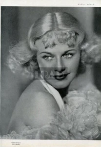 Recorte de imagen JPN vintage de Jinger Rogers / Eddie Cantor 1934 7x10 #kj3 - Imagen 1 de 2