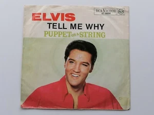 ELVIS PRESLEY 1965 GERMAN 45PUPPET ON A STRING RCA VICTOR 47-8698 - Picture 1 of 9