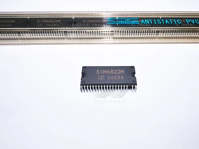 1X SIM6822M SANKEN IPM Motor Driver 600V 5A 3 Fases IGBT con Inversor FRD DIP40 Foto 1 de 4
