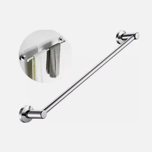 Stainless Steel Towel Bathroom Hand Towel Rail Bar Holder Kitchen Home 40cm - Picture 1 of 6