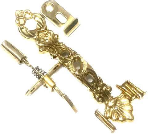 Brass Door Latch Pull Handle Furniture Restoration Repair Cover