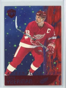 1998-99 Pacific Dynagon Ice Adrenaline Rush Red #7 Steve Yzerman XX/79 - Picture 1 of 1