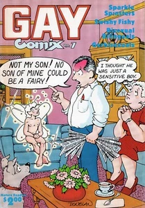 GAY COMIX No. 7 (Bob Ross, 1986) - Picture 1 of 3