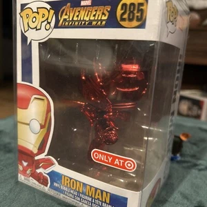 Funko Pop Marvel Avengers Infinity War Iron Man Vinyl Target Exclusive #285 - Imagen 1 de 7