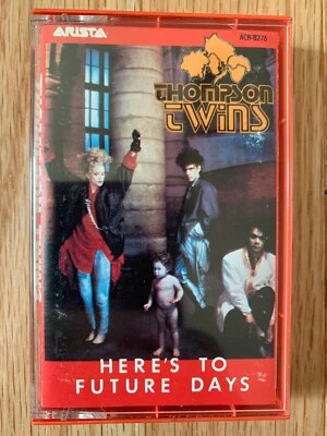 The THOMPSON TWINS  Cassette Tape - Here's To Future Days - Lay Your Hands On Me - Image 1 of 4