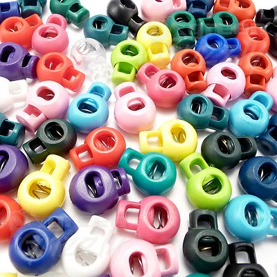 Spherical Cord Stopper Lock end Toggles metal spring, AHZ - Image 1 of 4