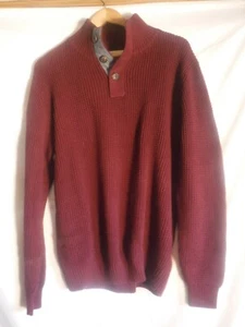 Weatherproof 100% Cotton Pullover Sweater Long Sleeve Size L  - Picture 1 of 5