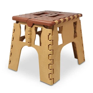 SGABELLO PIEGHEVOLE 24CM SALVASPAZIO MULTIUSO SCALETTA POGGIAPIEDI ANTISCIVOLO - Foto 1 di 6