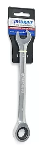 JRSDRIVE Ratcheting Combination Wrench 15mm Metric 12pt 5°Arc swing - Picture 1 of 5