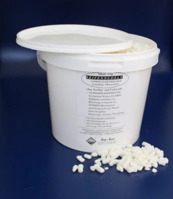 WASSERROSE 3 kg SEIFENNUDELN SEIFE EINSEIFEN WÜRSTE STÄBE NUDELN SOAP BARRE SAVON DETERGENT