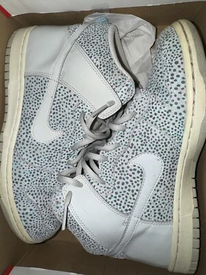 Tamanho 9 - Nike W'S Dunk leopardo alto magro - Imagem 1 de 4