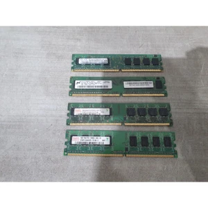 Lot of 4 Various Brands 1GB DDR2 SDRAM Memory Module PC2-5300U 667Mhz 240-Pin - Picture 1 of 13