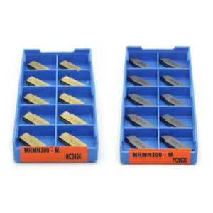 10Pcs MRMN200/MRMN300/MRMN400 2mm-4mm CNC Cutting Carbide Turning Inserts MRMN - Picture 1 of 8