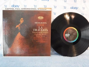 Victoria De Los Angeles/ Del Monte/ Mario Sereni,Verdi:Traviata, Capitol SG 7234 - Picture 1 of 5