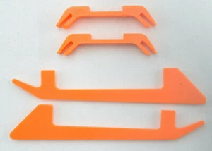 Team Hardcore OMP Hobby M2 Orange Landing Gear Skid 2001 - Picture 1 of 1