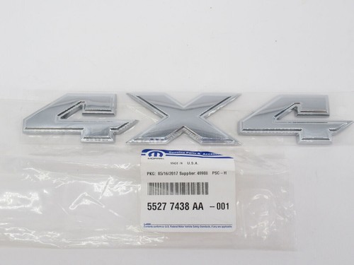 3X Cromo 4X4 Emblema 4 X 4 Truck SUV Logo Maletero Letrero