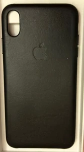 Funda de cuero Apple para iPhone XS Max - Negra - Imagen 1 de 4