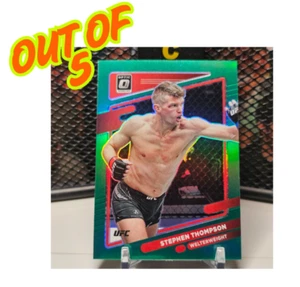 2022 Panini Donruss OPTIC UFC GREEN Stephen Thompson No. 69 4/5!!! - Picture 1 of 2