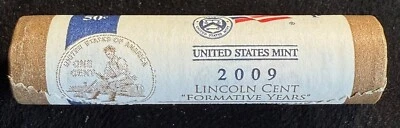 1c BU UNCIRCULATED 2009-P BICENTENNIAL US Mint ROLL RAIL SPLITTER SERIES 3183 - Image 1 of 4