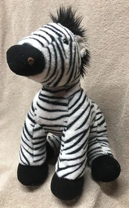ZEBRA retired BUILD A BEAR workshop babw bab wwf zoo safari world wildlife - Picture 1 of 1