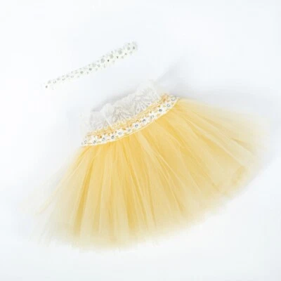 Recién Nacido Bebé Niña Tutú Falda Vestido Diadema Fotografía Accesorios Estudio Sesión de Fotos Foto 1 de 4