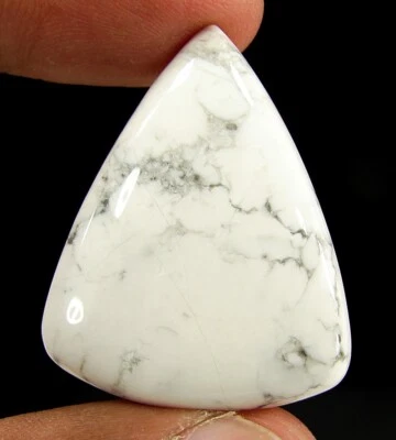 52.50 CT Natürlich Weißer Howlith Lose Edelstein Cabochon Wire Wrap Stein - - Bild 1 von 2