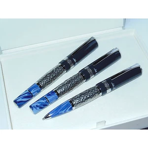 Neu* Montblanc Writers Edition Leo Tolstoi Brunnen/Tintenroller/Bleistift Set 111054 - Bild 1 von 10