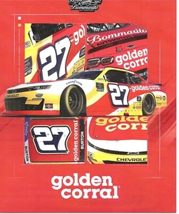NEW! 2025 JEB BURTON #27 "GOLDEN CORRAL" NASCAR XFINITY SERIES POSTCARD! - Picture 1 of 1