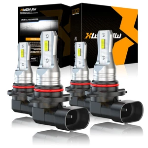 For Chevy Express 1500 2500 3500 LED Headlight Kit 9005+9006 Hi/Lo Beam Bulbs - Foto 1 di 9