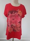 JL Jerry Leigh Apparel Size XXL Shirt Top T-Shirt Tee Short Sleeves Red Graphic