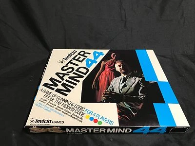 NEW in Box ~ 1977 Invicta~Master Mind 44 Board Game ~ England - Image 1 of 4