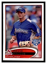 2012 Topps Update #US118 DAVID FREESE St. Louis Cardinals ~G1U