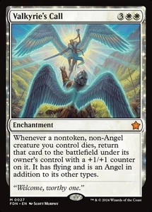 1x - Valkyrie's Call - #27 - Foundations - NM MTG - Bild 1 von 1