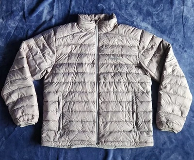 Chaqueta Marmot Plumón de Ganso 700 Relleno Puffer Cremallera Completa Exterior Chaqueta de Esquí Para Hombres XL Foto 1 de 4