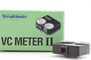 [Excelente Como Nuevo] Voigtlander VC Meter II Negro En Caja de Japón - Imagen 1 de 9