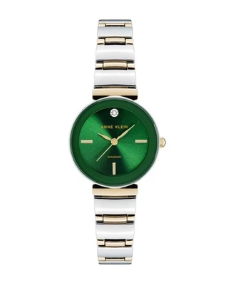 Reloj de cuarzo verde Anne Klein para mujer 33 mm AK/2435GNTT Foto 1 de 3