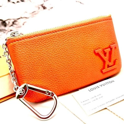 Louis Vuitton Taurillon LV Aerogram Pochette Clé M81032 4.7*2.7*0.3 pulgadas Foto 1 de 4