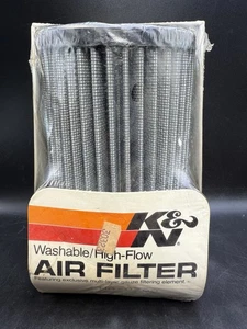 K&N Washable / High Flow Air Filter For HONDA CX500 78-82 HA-0700 New Old Stock - Foto 1 di 11