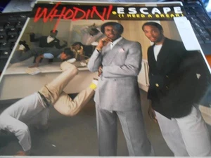 Whodini - "Escape (I Need A Break) / Five Minutes Of Funk" - JIVE 12" Single - Picture 1 of 4