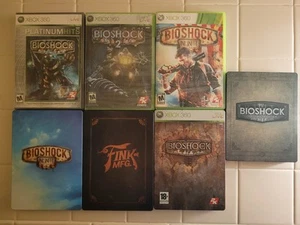 Bioshock 1, 2, Infinite & collection Trilogy steelbook lot - Picture 1 of 19