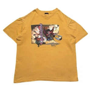 Vintage Harry Potter Quidditch T-Shirt Youth Large Yellow  - Picture 1 of 6