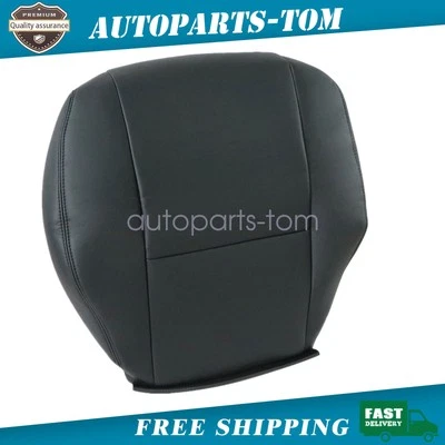 For 2007-2019 Freightliner Sprinter 2500 Driver Bottom Leather Seat Cover Black - Image 1 of 4